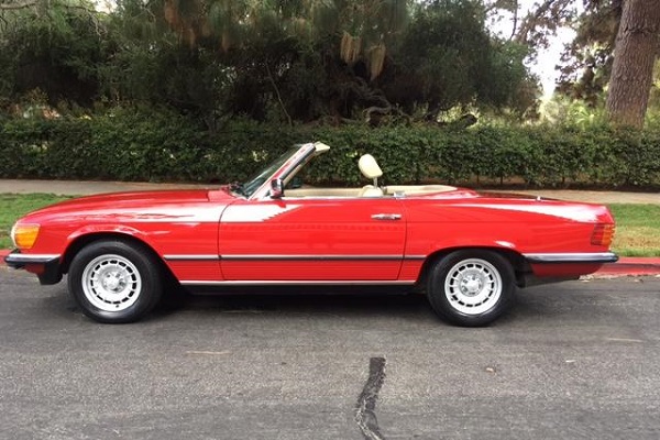 1985 Mercedes 280SL Euro Import